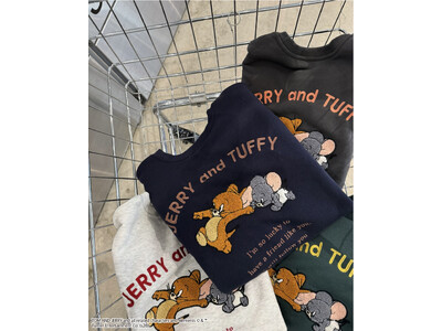 AS KNOW AS plusから『トムとジェリー』のスウェットが登場！