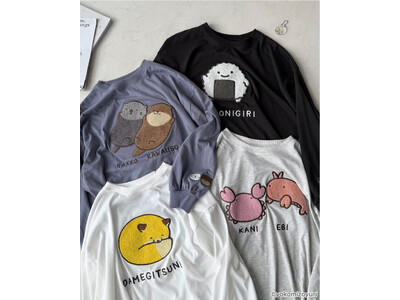 AS KNOW AS plusから『なんでもいきもの』のロンTが登場！