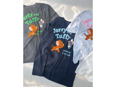 AS KNOW AS plusから『トムとジェリー』のTシャツが登場！