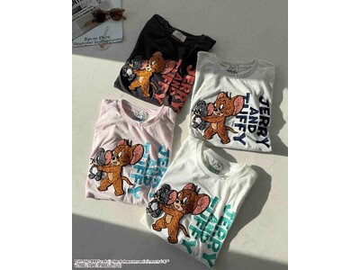 AS KNOW AS plusから『トムとジェリー』のTシャツが登場！