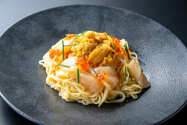 贅の極み！食通を虜にする衝撃のパスタ！『プレミアムウニスパ！』が「北海道イタリアン ミア・ボッカ」他で6月1日から夏期限定発売！北海道産塩水ウニ・北海道産ホタテ、いくらの冷製スパゲティを楽しんで！