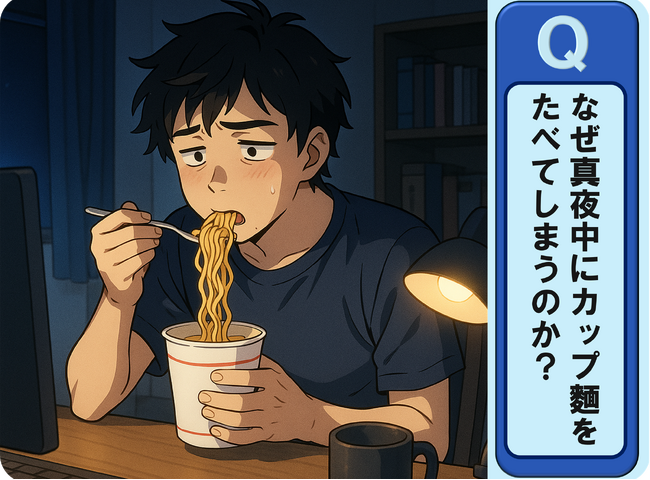 「なぜ真夜中にカップ麺をたべてしまうのか？」コレがわかれば若手の離職率は下げられる！【無料オンラインセミナー】
