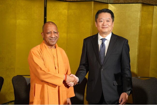 インド最大のウッタル・プラデーシュ州・ヨギ首相が初来日で山梨県を訪問　水素分野での技術協力や人材育成で連携強化を確認