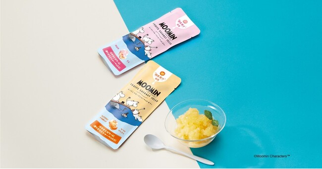 大阪万博　北欧パビリオンにてシャディオリジナル商品「ムーミン　シャーベットゼリー」販売開始