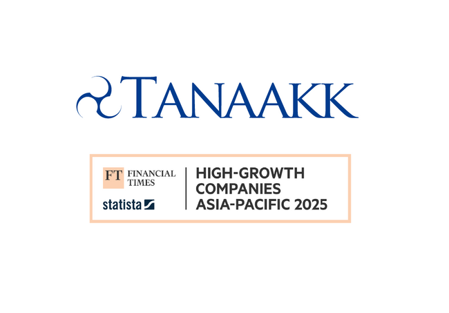 TANAAKKがランキングTOP50に選出｜Financial Times アジア太平洋 急成長企業2025