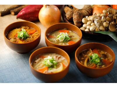 【名代とんかつ かつくら】お客様にご好評いただいているおみそ汁から厳選。全４種類を週替わりで味わう『豚汁フェア』11月27日(木)からスタート。