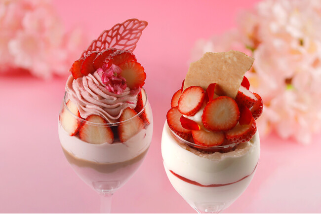 【京都 春スイーツ】1930年創業の紅茶専門店 Sir Thomas LIPTON が提案する、さくら×苺×紅茶のマリアージュ『春の苺フェア』を3月1日(日)からスタート。