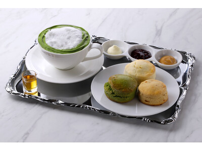 【京都 抹茶スイーツ】1930年創業の紅茶専門店 Sir Thomas LIPTON。京都・宇治抹茶を使用した『京都クリームティセット』を4月20日(月)より期間限定で提供開始。