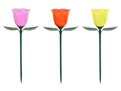 かわいいローズの形の充電式ソーラーライト「Breezy Green ソーラーローズライト」が登場！