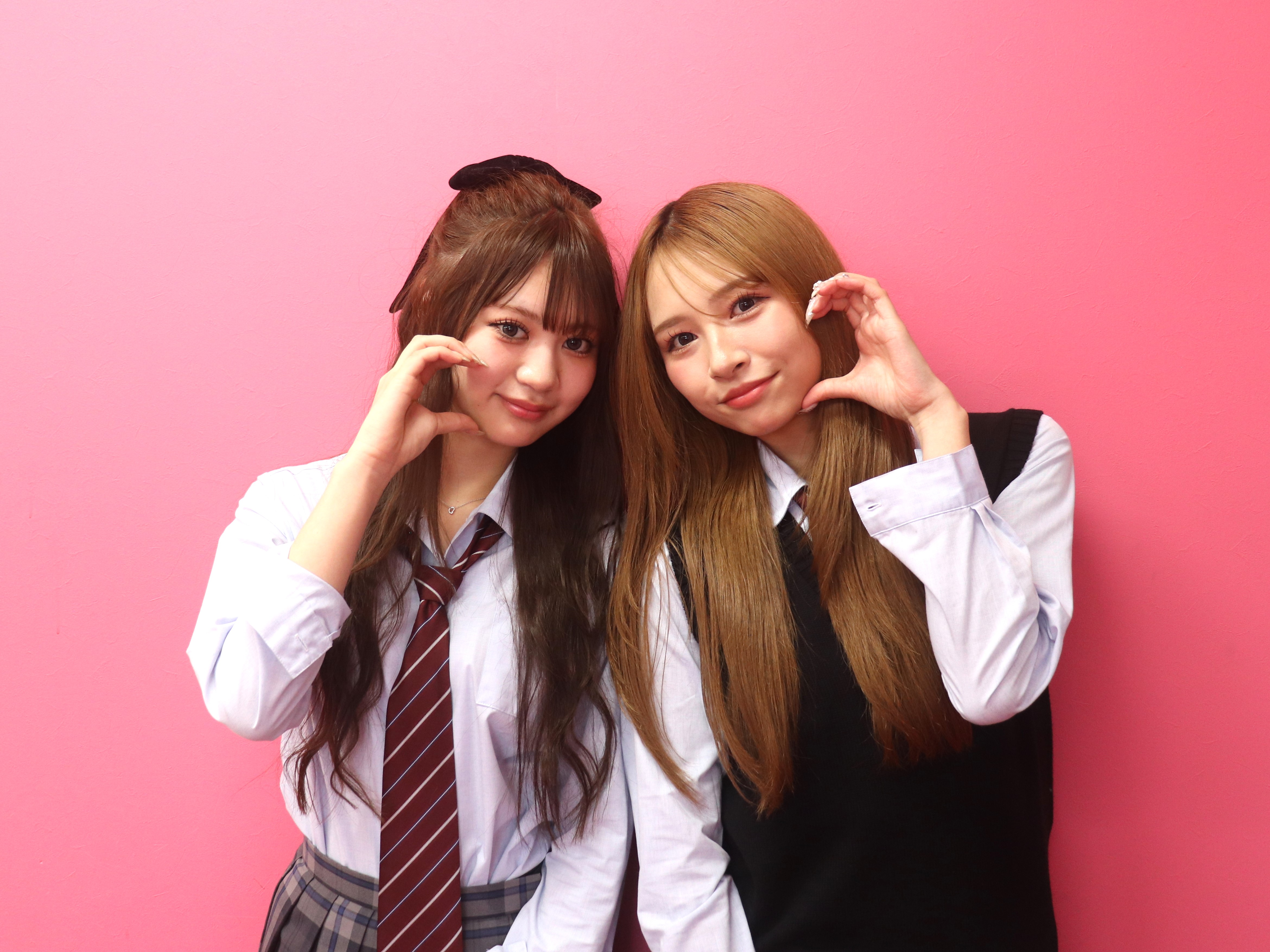 モデル・せらぴー(土屋惺来)＆もちゅ(代田萌花)、BLEA学園の学校説明会に登場!!