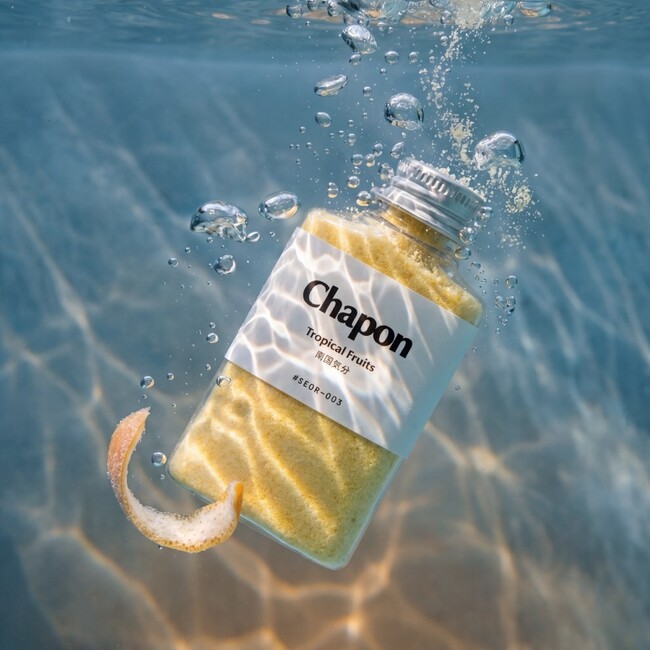 高級入浴剤「Chapon」、寝苦しい夜に“ひんやり”をひとさじ。夏限定『北極からの招待状』今季も公式ストアで販売中