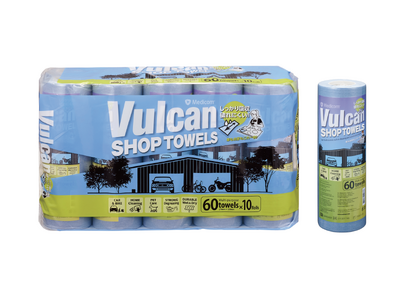 コストコで新発売（守山倉庫店・神戸倉庫店・久山倉庫店）！しっかり吸収・破れにくいペーパータオル「Vulcan ショップタオル 60枚」x10ロール