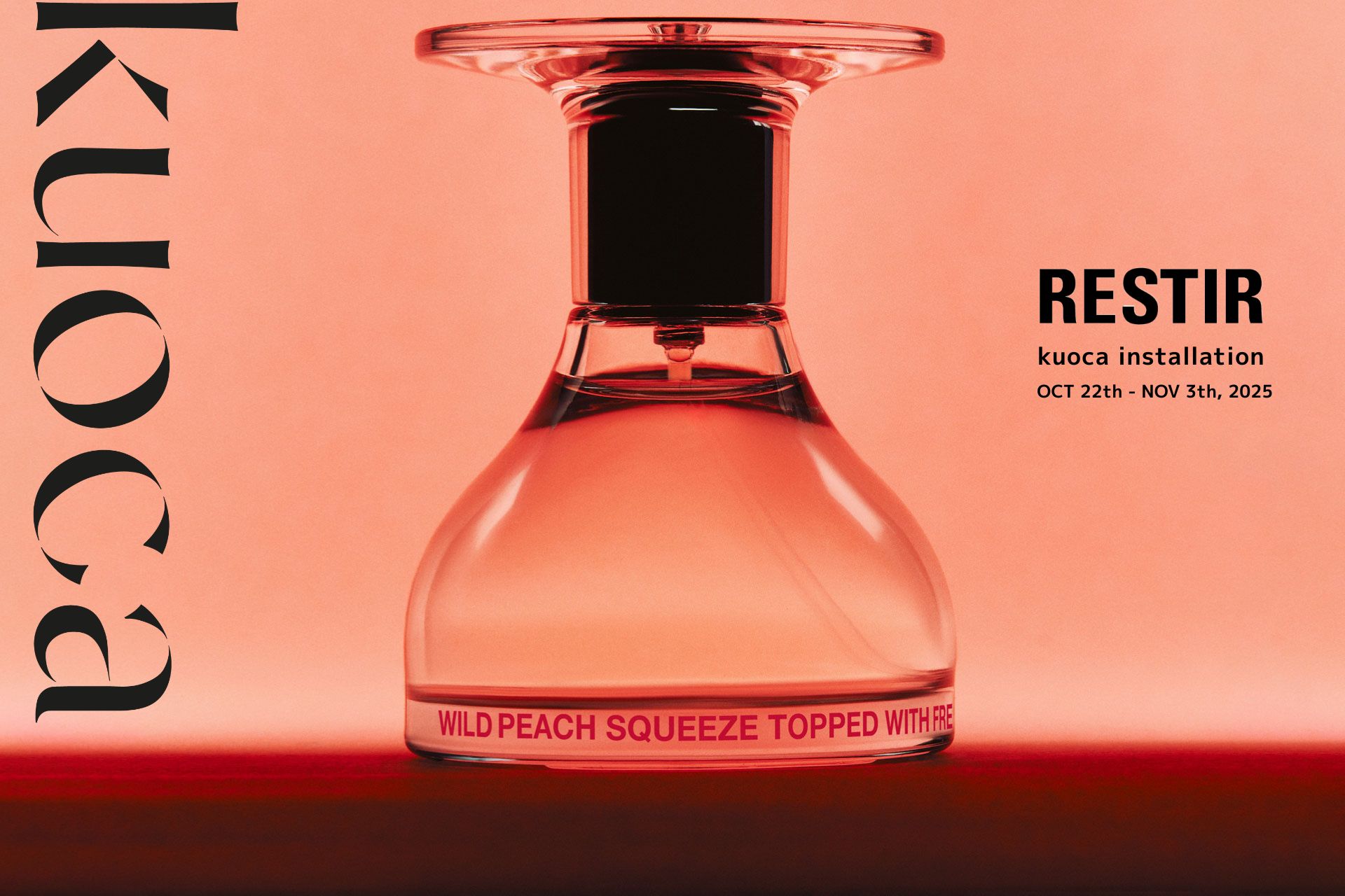 話題の新作フレグランスを2025年10月22日(水)から日本発売スタート!『kuoca(クオカ)』期間限定インスタレーションを六本木RESTIRで開催