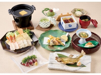【湯葉と豆腐の店 梅の花】鱧、鮎、鰻など夏の味覚を贅沢に堪能！涼やかな季節限定「夏の特別懐石」が登場