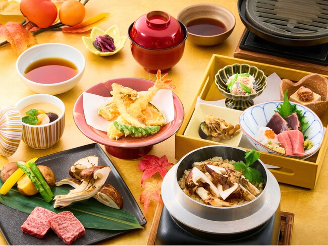 【和食鍋処 すし半】実りの秋を味わう「秋の味覚」フェア開催！松茸、アオリイカ、鰹、鮭黒など旬の食材を贅沢に使用した期間限定メニューが登場