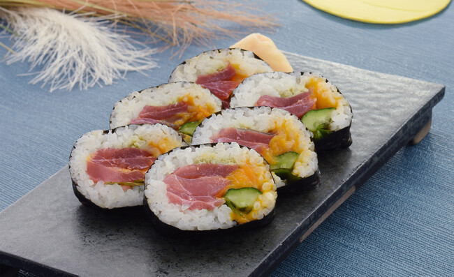 【古市庵】お月見シーズンに合わせて、とろっと卵黄醬油漬けとまぐろの旨味が楽しめる期間限定商品を発売いたします。