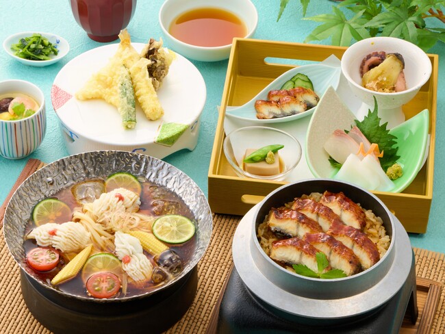 【父の日は、和食鍋処 すし半へ】鱧や鰻など夏の味覚を詰め込んだ特別御膳で、感謝を伝えるひとときを。