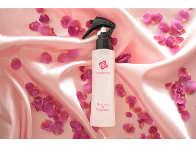 髪の芯まで潤いを与え、パサついた髪を補修。バラ発酵エキス配合の【メグローズヘアミスト】2022年12月13日(火)に発売！