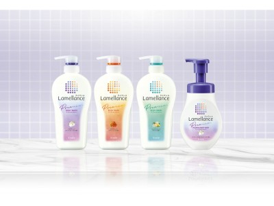 お風呂あがりに乾燥を感じることはありませんか？「Lamellance（ラメランス）」ボディウォッシュシリーズがさらにしっとり＆すべすべの洗いあがりに。