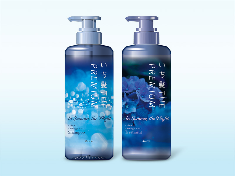 「いち髪 THE PREMIUM」からシャンプー＆トリートメント「In Summer, the Night-夏は、夜。」数量限定発売～『枕草子』に着想を得て、雨が降っている幻想的な夏の夜をイメージ～