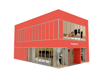 lululemonが4月20日、東京・神宮前に期間限定で「Harajuku Pop-up Store」をオープン