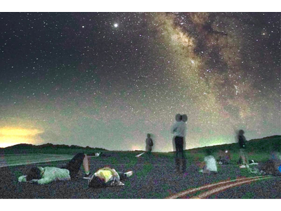 【長崎・五島／新上五島町】空港の滑走路に寝ころんで、満天の星を仰ぐ夜。「上五島空港 星空ナイトツアー」開催！