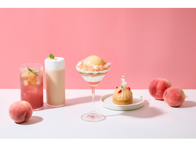 ANNIVERSAIRE SUMMER 2024　華やかでジューシーな桃を贅沢に使用した新商品が5種登場！
