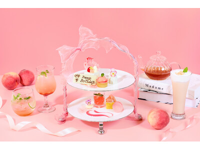 桃のとろける甘みと香りをたっぷり味わうフェア 「桃 Sweets Collection」開催