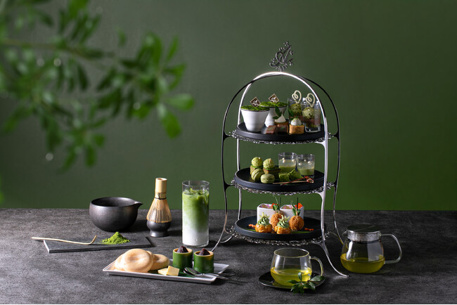 濃厚な抹茶を堪能する『THE 抹茶 Afternoon Tea』 「アニヴェルセルカフェ 表参道」にて5月13日(水)から開催