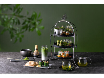 濃厚な抹茶を堪能する『THE 抹茶 Afternoon Tea』 「アニヴェルセルカフェ 表参道」にて5月13日(水)から開催