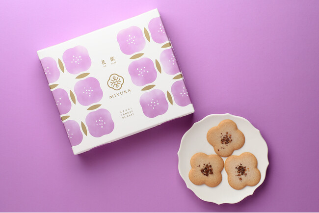 花のようにひらりと軽い。MIYUKAの新スイーツ「花紫」12/18（木）より新発売
