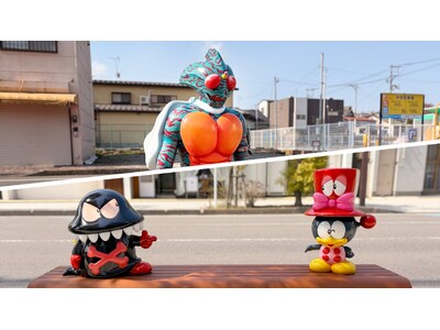 石巻マンガロードに新たなベンチアート2基が登場！「仮面ライダーアマゾン」など石ノ森キャラクターと触れ合え...