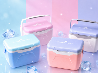 夏にピッタリなポップカラーで、気づいたら累計20,000個。見た目も保冷力も「かわいいだけじゃない」クーラーボックスの正体。