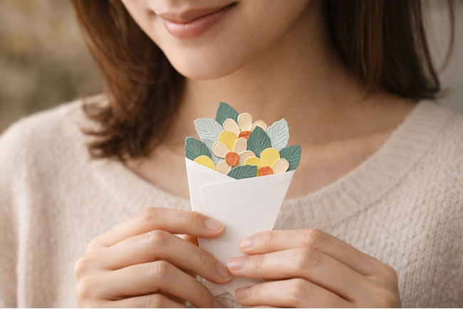 プレスリリース「春の新生活に、“想いを贈る”花束レター。「HALU MAISON LETTER BOUQUET」を新生活ギフトとして提案」のイメージ画像