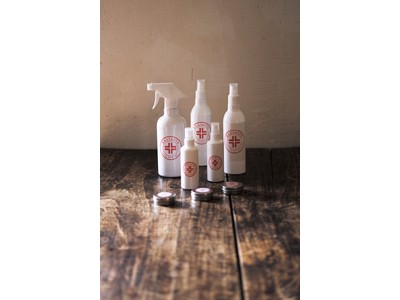 「アルコール・エタノール未使用」コロナ対策シリーズ。竹酢でできた除菌スプレーや植物オイルを使用したサニタリーバームを発売。