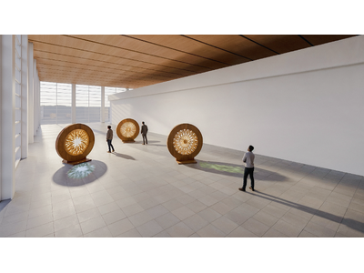 大分県立美術館 10周年記念｜新常設作品「時の縁にて - passage of time -」をアトリウ...