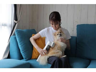 〈日本初〉ペット専用ブラシ付きのハンディ掃除機「SUIRYU FOR PET（通称：ペット吸龍）」を12月8日 発売開始