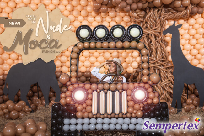 世界最高品質と言われるゴム風船ブランド「センペルテックス」から待望の新色「ヌード」と「モカ」が発売開始されました。