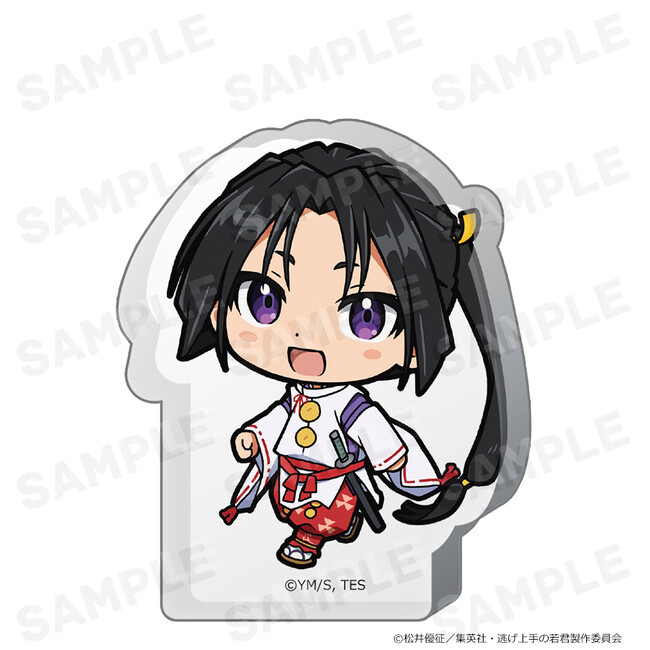 プレスリリース「TVアニメ「逃げ上手の若君」ついてっく厚みアクリルスタンドの受注を開始しました！」のイメージ画像