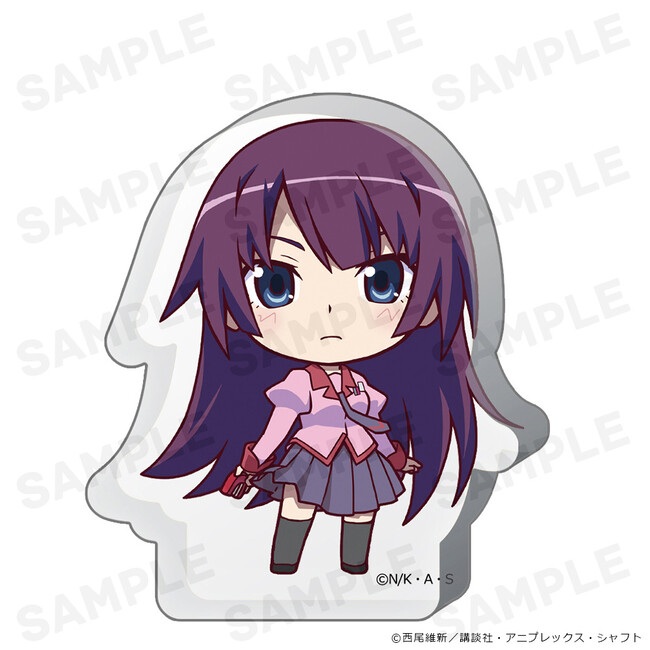 〈物語〉シリーズ　厚みアクリルスタンドの受注を開始しました！