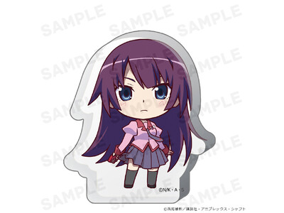 〈物語〉シリーズ　厚みアクリルスタンドの受注を開始しました！