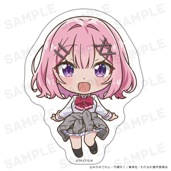 TVアニメ『わたしが恋人になれるわけないじゃん、ムリムリ!（※ムリじゃなかった!?）』Tシャツ、アクリルジオラマ、缶バッジ5個セット、ダイカットステッカーの受注を開始しました！
