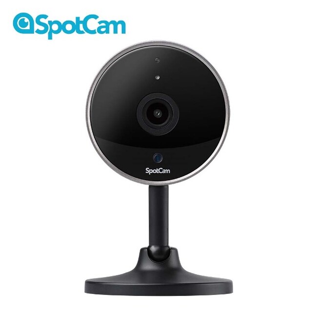 SpotCam�AAI ���ڂ�180�x���L�p�Ď��J�����uSpotCam Pano 3�v