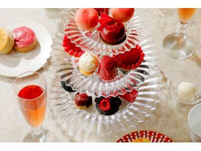 【フォーシーズンズホテル京都】バカラの輝きが夏を優雅に彩る「サマーピーチ・クリスタルアフタヌーンティー」...