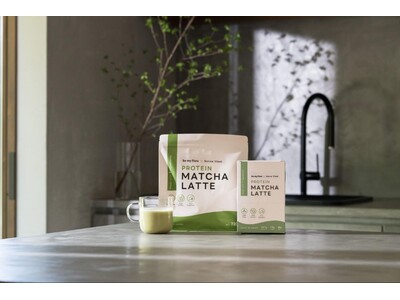 インナーケアブランド『be my flora』より世界的モデル Sanne Vloet氏と開発した「be my flora×Sanne Vloet PROTEIN MATCHA LATTE」 が新発売