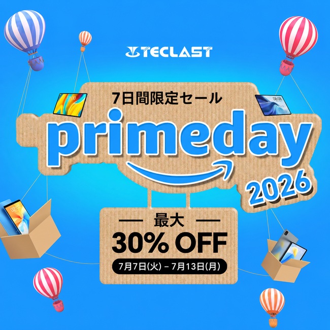 �yPrime Day�z2026�N�v���C���f�[�J�n�ITeclast Android�l�C�^�u���b�g�ő�30�� OFF�I�N�Ɉ�x�̃r�b�OPrime Day�����������Ȃ��I