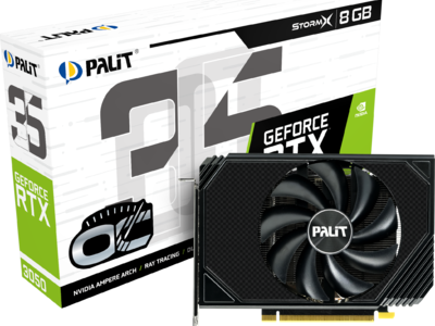 Palit、GeForce RTX(TM) 3050 DualとStormXシリーズビデオカードを投入
