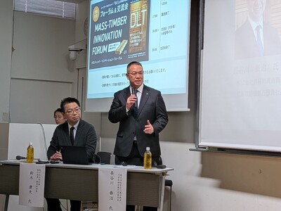 【イベントレポート】接着剤を使わない木材「DLT」が木造建築の未来を変える？『DLT 新しい木質材料が語る「持続可能な社会」のあり方』出版記念フォーラムを開催