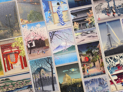エシカル文具PENON、浮世絵と新版画の風景画を集めた新しいアートセレクション「PENON日本百景シリーズ」誕生