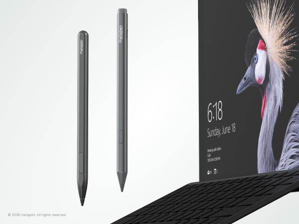 出荷本数世界No.1*スタイラスペンメーカー「Metapen」Microsoft Surface用新ラインナップ2種を販売